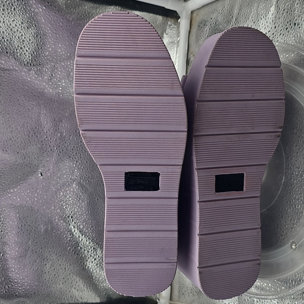 L WIndii Wedge Madden Girl Lilac Lavender Purple - Picture 5 of 11
